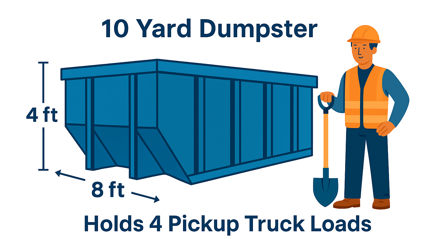 10 Yard dumpster rental