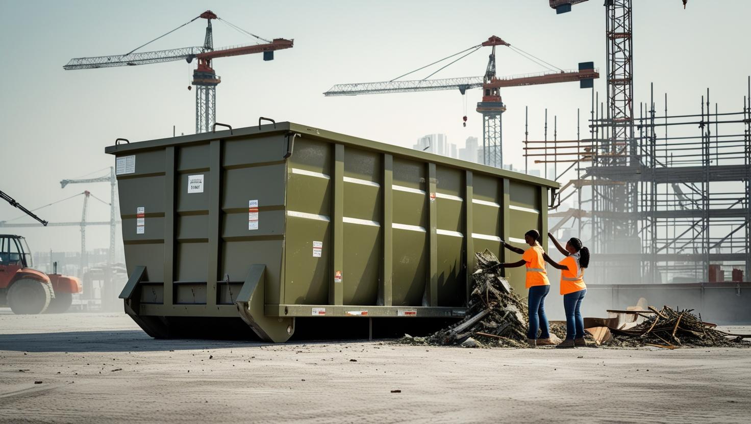 Clean and reliable dumpster rental service